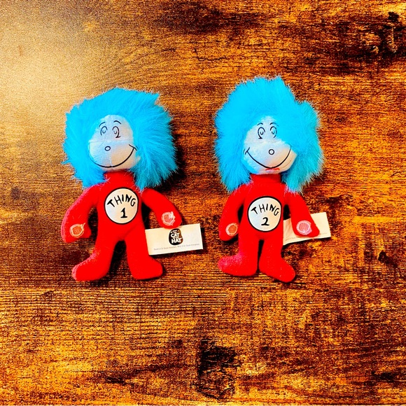 Vintage Dr. Seuss plush toys - Picture 1 of 2